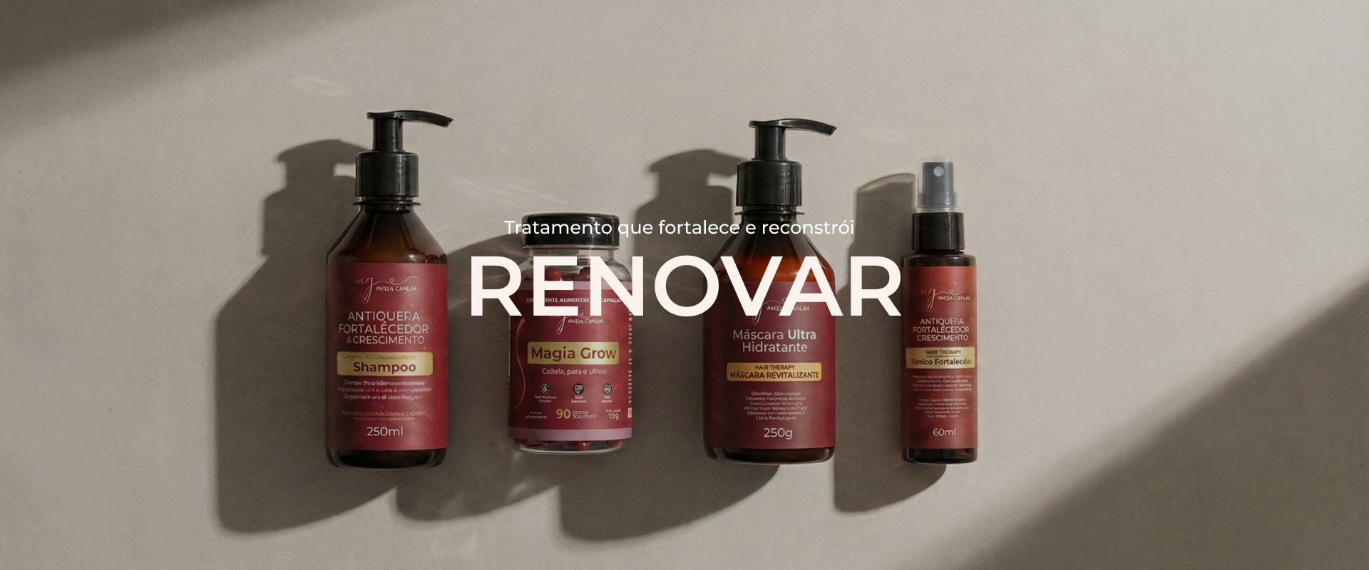 Renovar seus cabelos