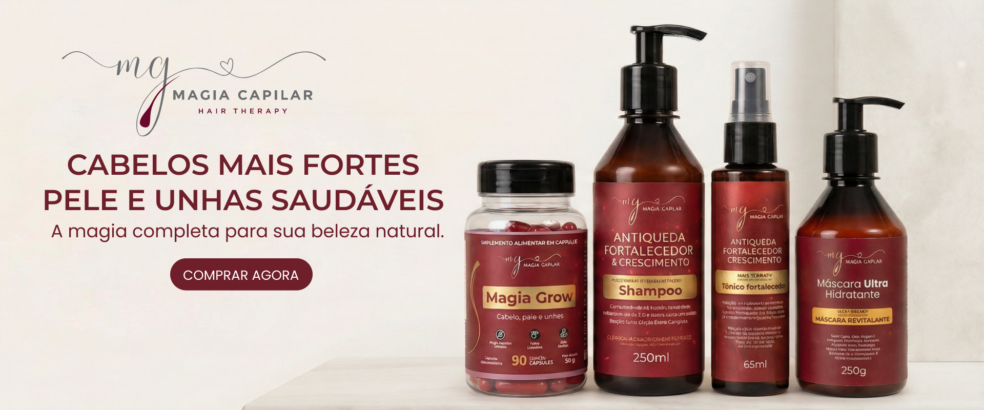 Magia Capilar — Cabelos Mais Fortes
